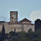 La Lluna i el Castell de Sant Martí Sarroca_4